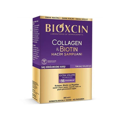 Shampoing Collagène & Biotine Bioxcin - Volume Boost | 300ml