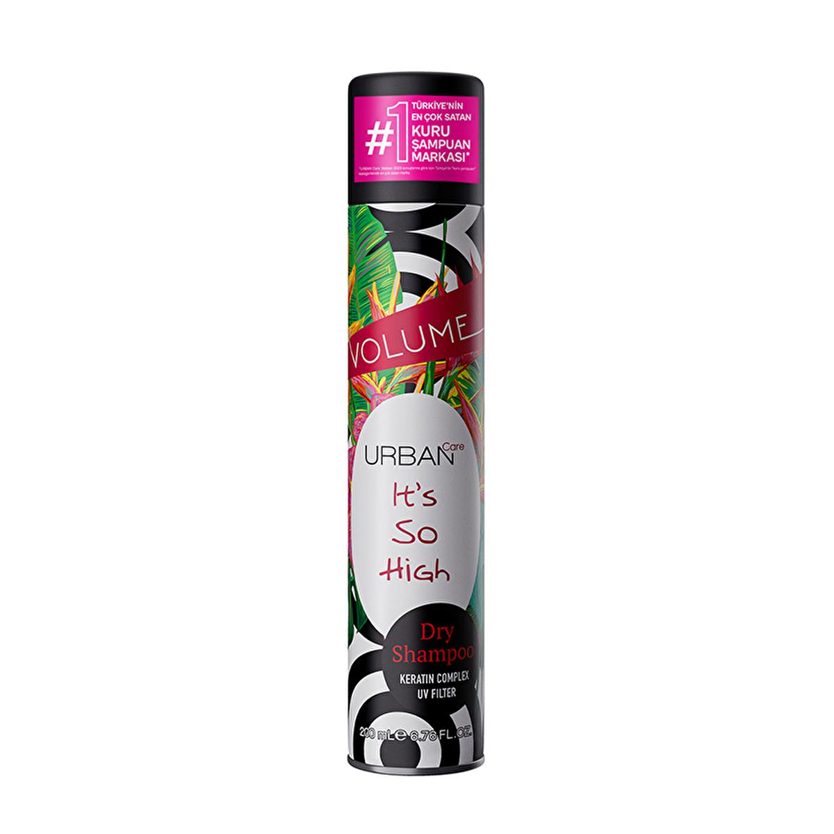 Urban Care Its So High Volumizing Dry Shampoo - Oil Absorbing, Hair Refresher & Instant Cleanser for Oily Hair - Adds Volume & Body