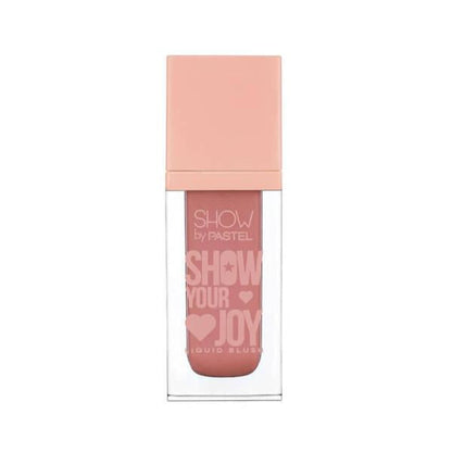 Show By Pastel Blush Liquide - Couleur naturelle et éclatante pour des joues hydratées pendant 24h - Maquillage portable et facile à appliquer