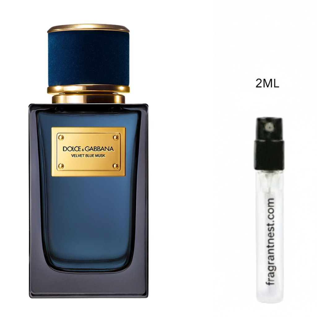 Dolce & Gabbana Velvet Blue Musk Eau De Parfum Travel Spray | Sample