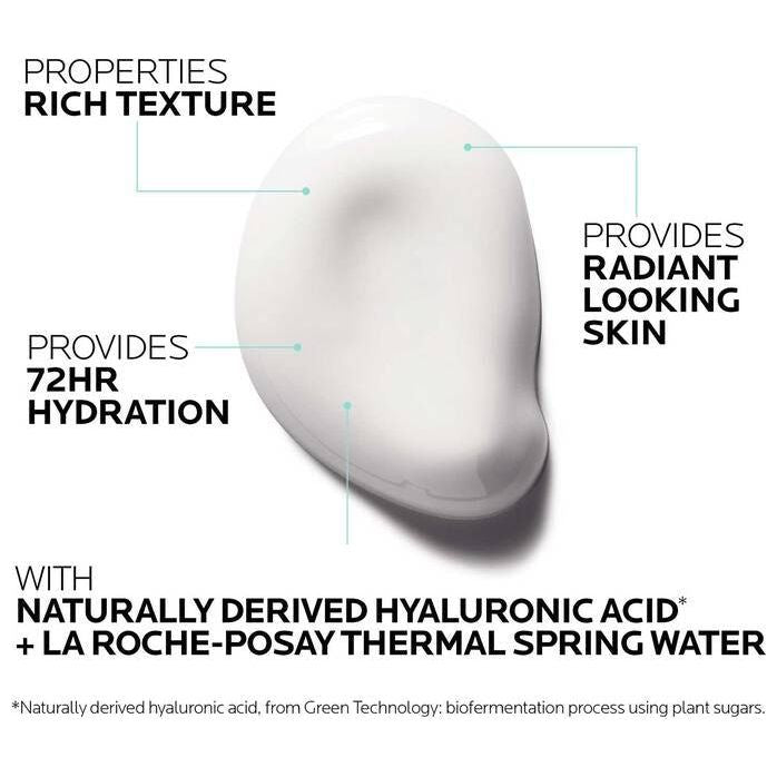 La Roche-Posay Hydraphase HA Rich Hyaluronic Acid Face Cream 1.69 oz Face Cream Pasteur Pharmacy