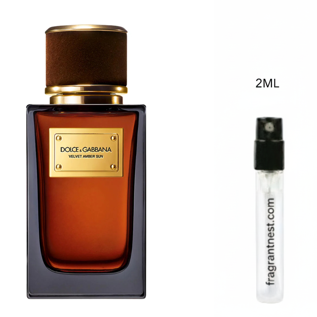 Dolce & Gabbana Velvet Amber Sun Eau De Parfum Travel Spray | Sample