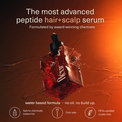 peptide hair+scalp serum x 6
