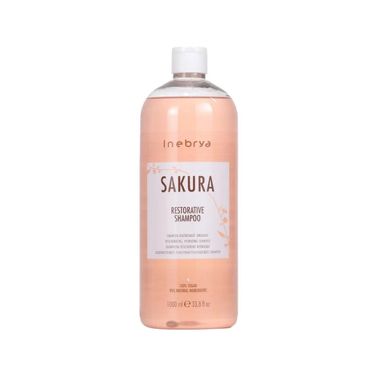 Shampooing régénérant Inebrya Sakura pour cuir chevelu et cheveux 1000 ml