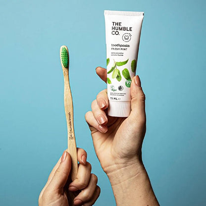 Dentifrice Humble Brush Menthe Fraîche 75 ml - Naturel & Végan | Sans SLS
