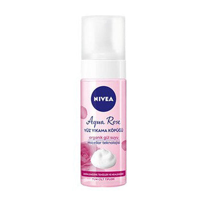 Espuma Limpiadora Facial Nivea Aqua Rose 150ml - Limpieza Suave | Espuma Suave