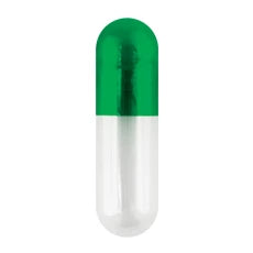 Coni-Snap® Empty Gelatin Capsules, Size 0, Green/Clear (5,000 Count) Business & Industrial Pasteur Pharmacy