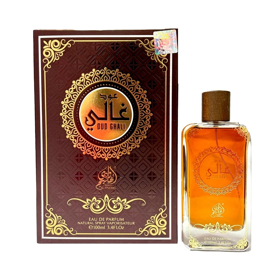 Wadi Al Khaleej Oud Ghali Eau de Parfum Unisex Perfume, 100ml