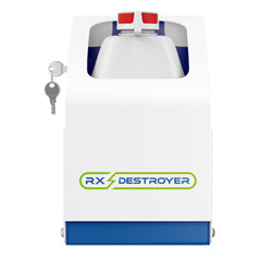 Rx Destroyer Pro Series All-Purpose 1 Gallon Starter Kit With Lock Box Medical Supplies Pasteur Pharmacy