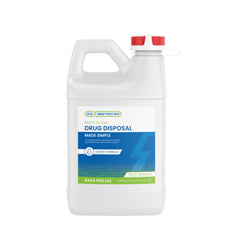 Rx Destroyer Pro Series For LIQUIDS 64 Oz. Starter Kit With Secured Wall Mount Medical Supplies Pasteur Pharmacy
