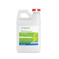 Rx Destroyer Pro Series All-Purpose 64 Oz. Starter Kit With Secured Wall Mount Medical Supplies Pasteur Pharmacy