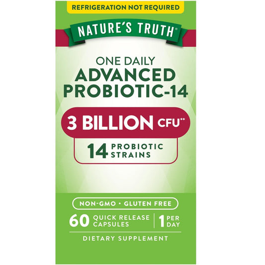 Nature's Truth One Daily Advanced Probiotic 14-60 Ea Vitamins & Supplements Pasteur Pharmacy