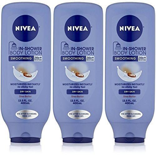 Nivea Body Lotion, In Shower, Smoothing, Shea Butter 13.5 Oz Lotion & Moisturizer Pasteur Pharmacy