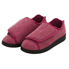 Silverts Slippers - Dusty Rose, Size 11 / 2X-Wide Shoes Pasteur Pharmacy
