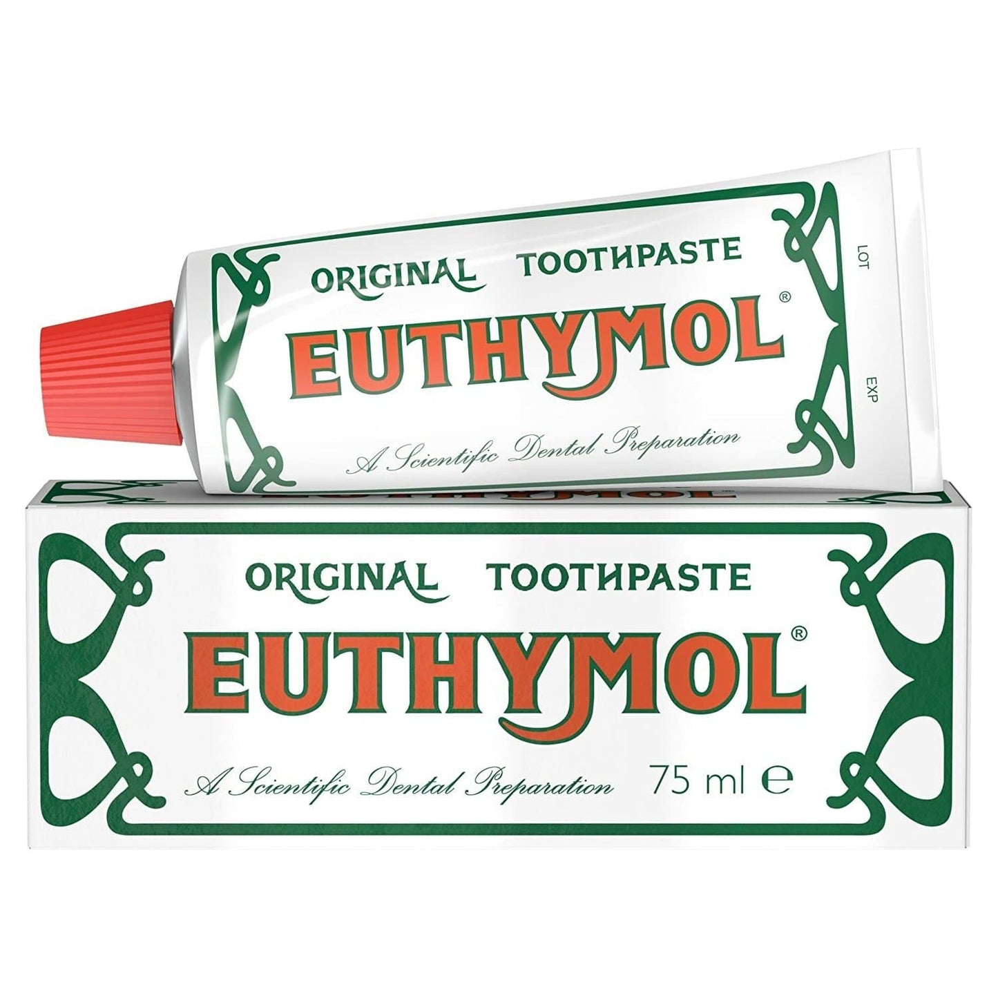 Euthymol Original Toothpaste 75ml toothpaste Pasteur Pharmacy