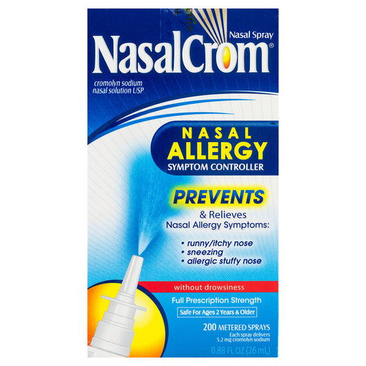 NasalCrom Spray Allergy Symptom Controller - .88 Fl Oz Health & Beauty Pasteur Pharmacy