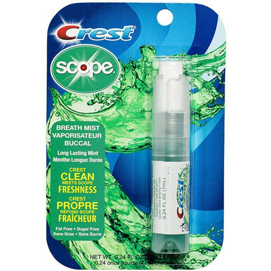 Crest® Scope® Outlast™ Long Lasting Mint Breath Mist (0.24 fl oz) Mouthwash Pasteur Pharmacy