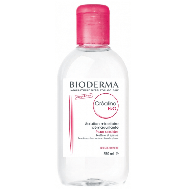 Bioderma Crealine H2O Solution Micellaire Peaux Sensibles 250 Ml Water Pasteur Pharmacy