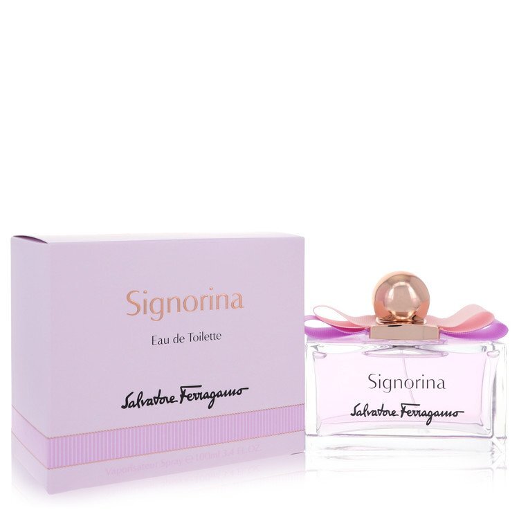 Signorina by Salvatore Ferragamo Eau De Toilette Spray 3.4 oz (Women) Salvatore Ferragamo Salvatore Ferragamo