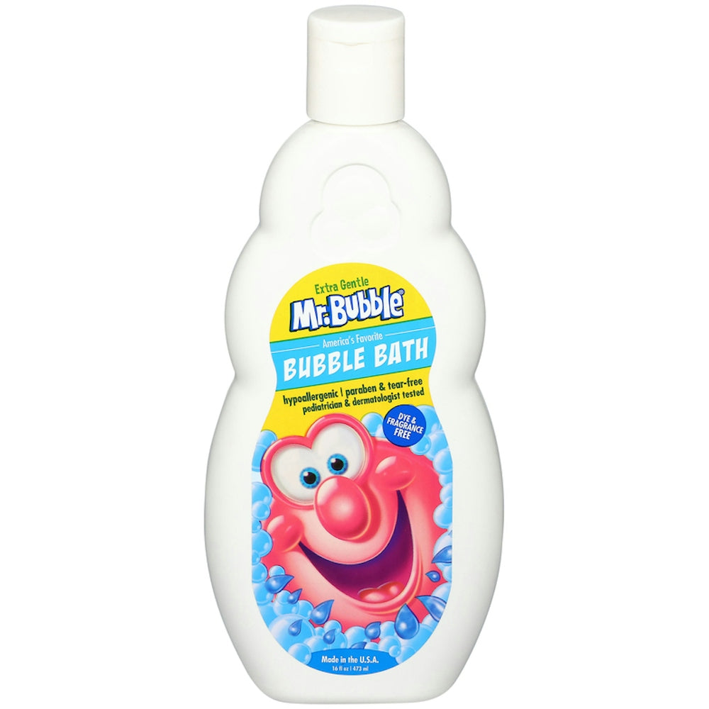 Mr. Bubble® Extra Gentle Bubble Bath – Sensitive Skin Formula (16 fl oz) Bath & Body Pasteur Pharmacy