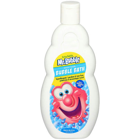 Mr. Bubble® Extra Gentle Bubble Bath – Sensitive Skin Formula (16 fl oz) Bath & Body Pasteur Pharmacy