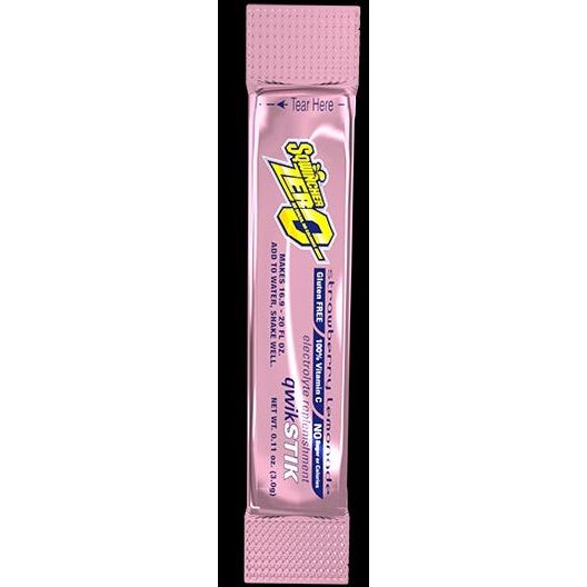 Sqwincher® Zero Qwik Stik® – Strawberry Lemonade Hydration Mix (120 per Case) Powdered Beverage Mixes Pasteur Pharmacy