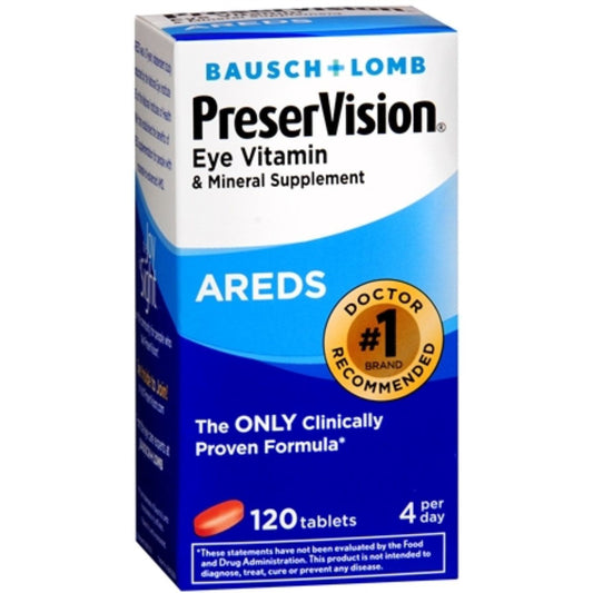 PreserVision Eye, Vitamin And Mineral Supplement Tablets Vitamins & Supplements Pasteur Pharmacy