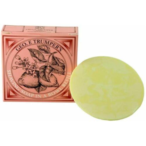 Geo. F. Trumper Limes Shaving Soap Wooden Bowl 80g Shaving Set Pasteur Pharmacy Wooden Bowl Refill