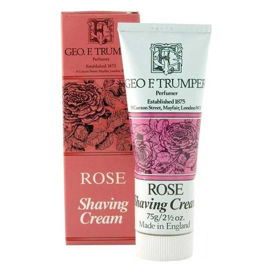Geo. F. Trumper Rose Soft Shaving Cream Bowl/Tube Shaving Cream Pasteur Pharmacy Tube 75g
