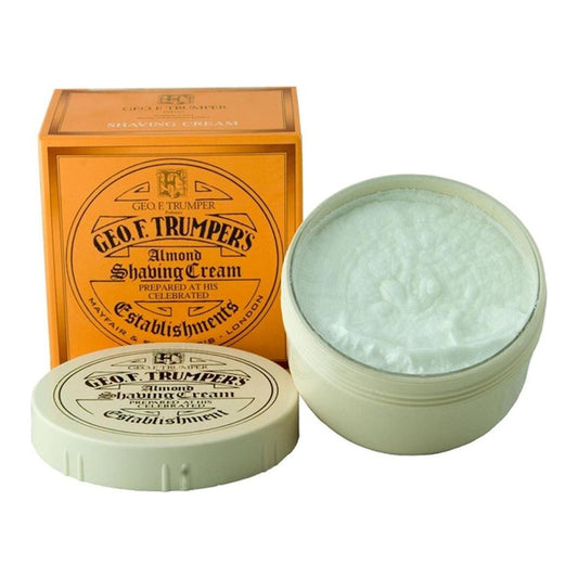 Geo. F. Trumper Almond Oil Soft Shaving Cream Shaving Cream Pasteur Pharmacy Bowl 200g