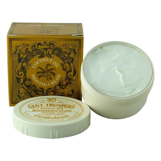 Geo. F. Trumper Coconut Oil Soft Shaving Cream Bowl/Tube Shaving Cream Pasteur Pharmacy Bowl 200g