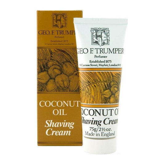 Geo. F. Trumper Coconut Oil Soft Shaving Cream Bowl/Tube Shaving Cream Pasteur Pharmacy Tube 75g