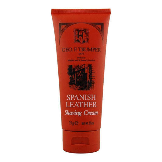 Geo. F. Trumper Spanish Leather Soft Shaving Cream Bowl/Tube Shaving Cream Pasteur Pharmacy Tube 75g
