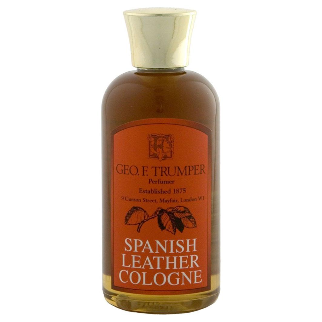 Geo F. Trumper Spanish Leather Cologne Collection Cologne Pasteur Pharmacy Plastic Bottle 100ml