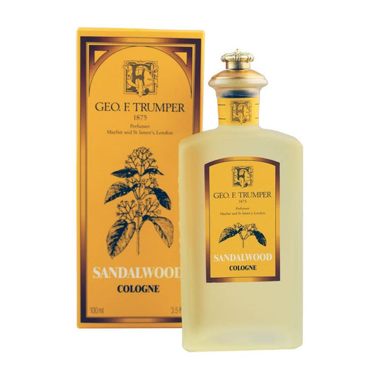 Geo. F. Trumper Sandalwood Cologne In A Glass Bottle 100ml Cologne Pasteur Pharmacy