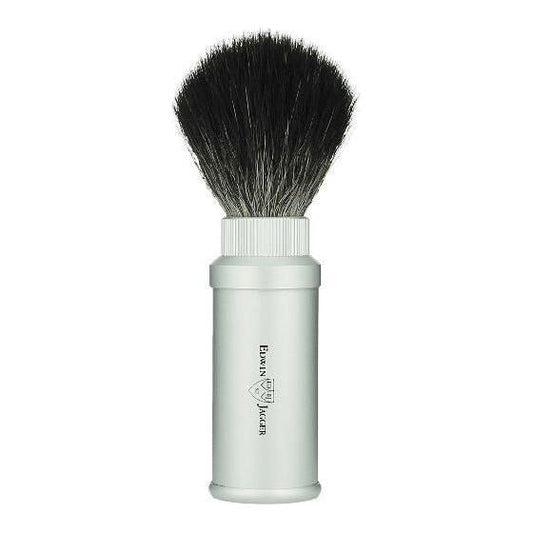 Edwin Jagger Synthetic Travel Shaving Brush Silver 21M530 Shaving Brush Pasteur Pharmacy