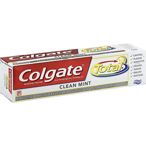 Colgate Total Anticavity Fluoride And Antigingivitis Toothpaste Clean Mint Paste Toothpaste Pasteur Pharmacy