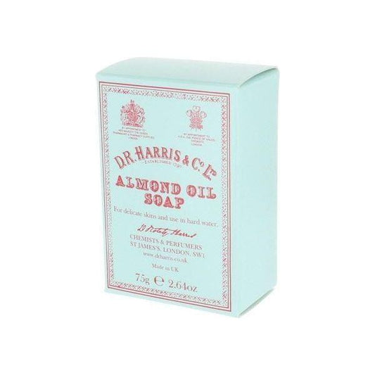 D. R. Harris & Co Almond Oil Bath Soap Bar soap Pasteur Pharmacy 75g