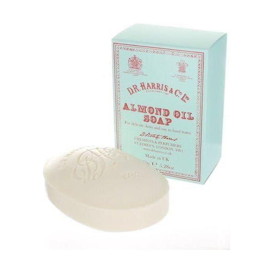 D. R. Harris & Co Almond Oil Bath Soap Bar soap Pasteur Pharmacy 150g