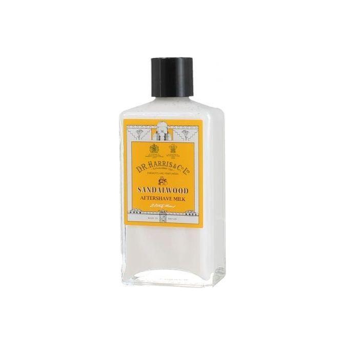 D. R. Harris & Co Sandalwood Aftershave Milk Aftershave Milk Pasteur Pharmacy Glass Bottle 100ml