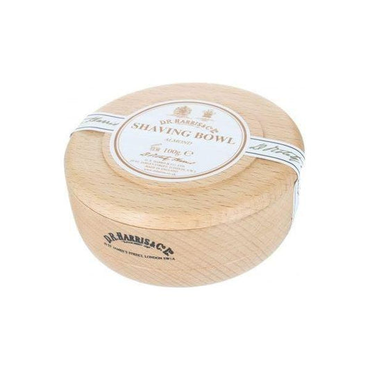 D. R. Harris & Co Almond Beech Shaving Bowl 100g Shaving Bowl Pasteur Pharmacy