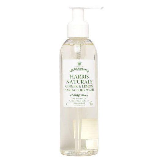 D. R. Harris & Co Ginger & Lemon Hand & Body Wash 200ml Hand & Body Wash Pasteur Pharmacy