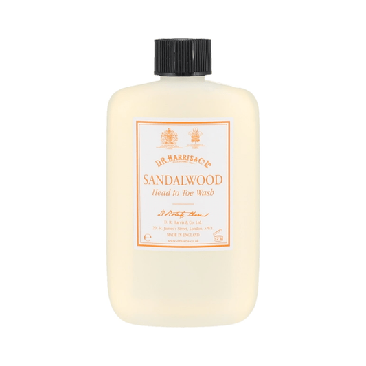 D. R. Harris & Co Sandalwood Head-to-Wash 100ml Body Wash Pasteur Pharmacy