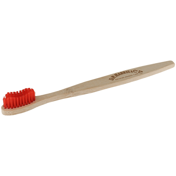 D.R Harris Toothbrush Red Bristles Medium Toothbrush Pasteur Pharmacy