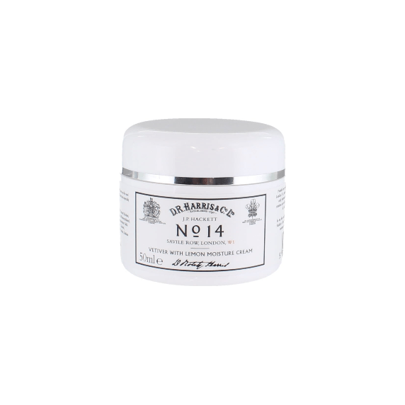 D.R. Harris No. 14 Vetiver with Lemon Moisture Cream 50ml Moisture Cream Pasteur Pharmacy