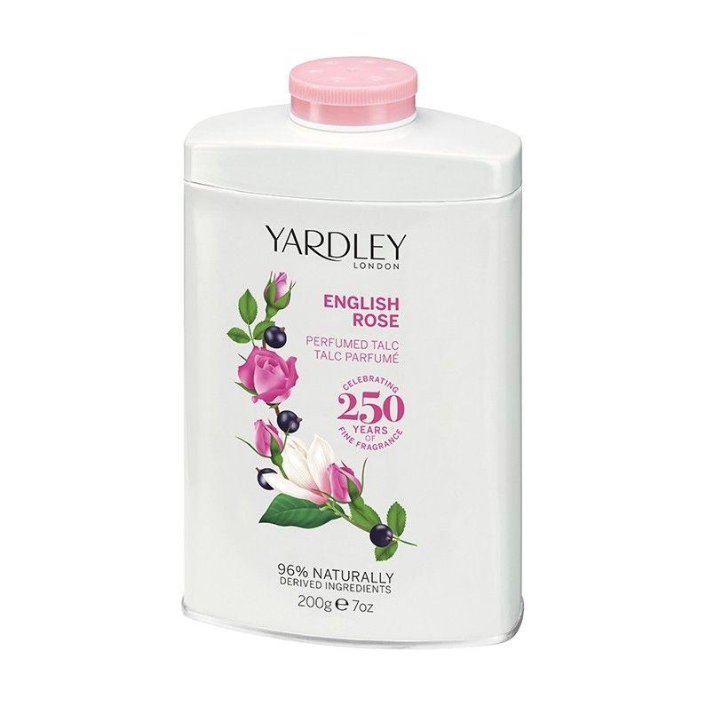 Yardley English Rose Perfumed Talc 200g Perfumed Talc Pasteur Pharmacy