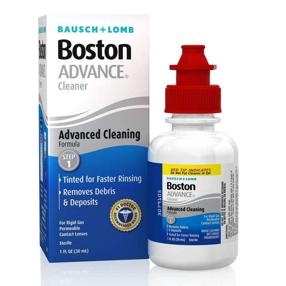 Bausch + Lomb Boston Advance® Cleaner – For Rigid Gas Permeable Lenses (1 Fl Oz) Health & Beauty Pasteur Pharmacy