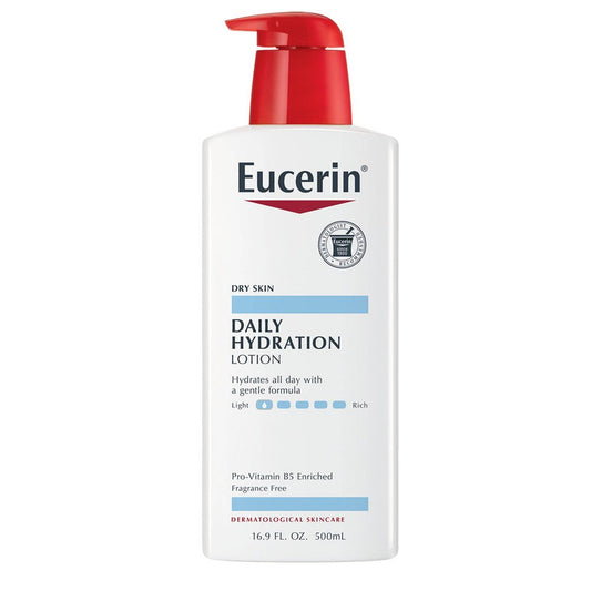 Eucerin Daily Hydration Lotion Fragrance Free 16.9 Oz Lotion & Moisturizer Pasteur Pharmacy