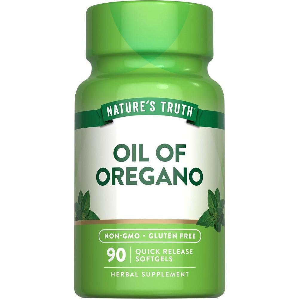 Huile d'origan Nature's Truth, 3000 mg, gélules à libération rapide
