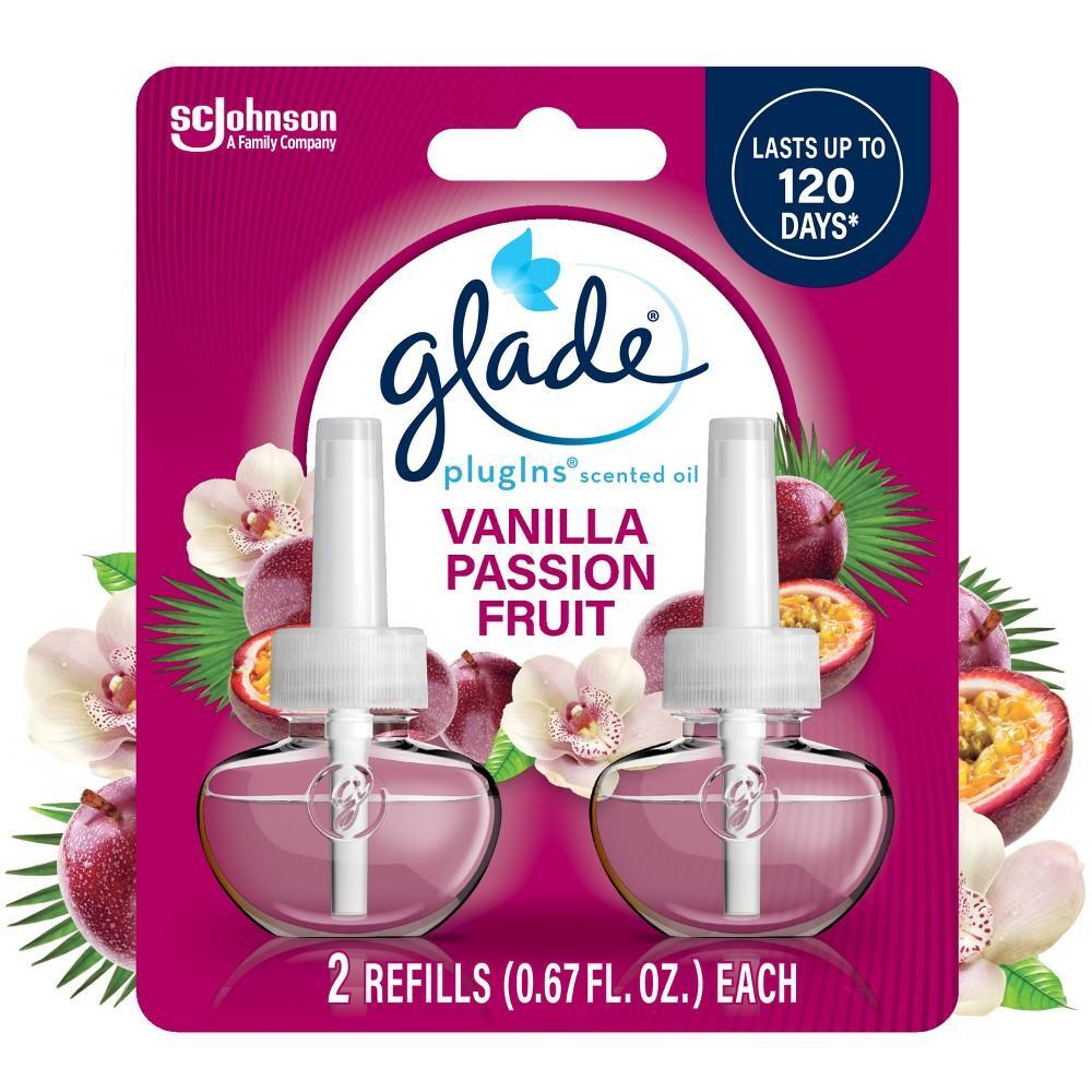 Glade Scented Oil Refills, Vanilla Passion Fruit Air Fresheners Pasteur Pharmacy